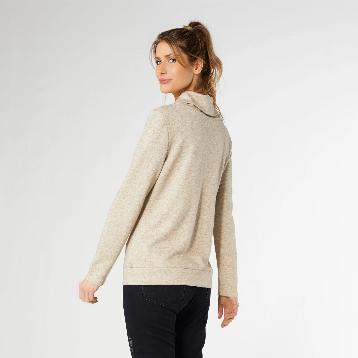 Rory Supersoft Cowl Neck Top