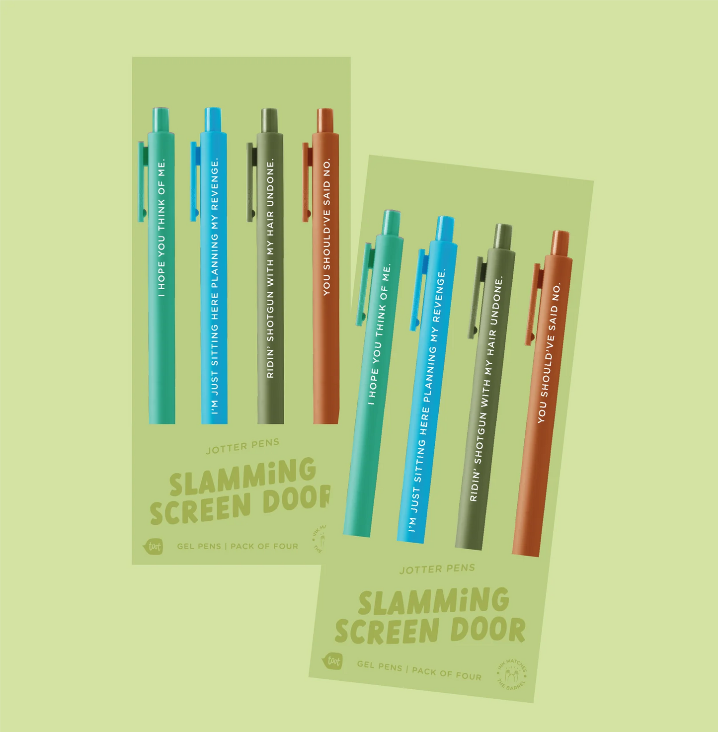 TS Jotter Pens - Slamming Screen Door