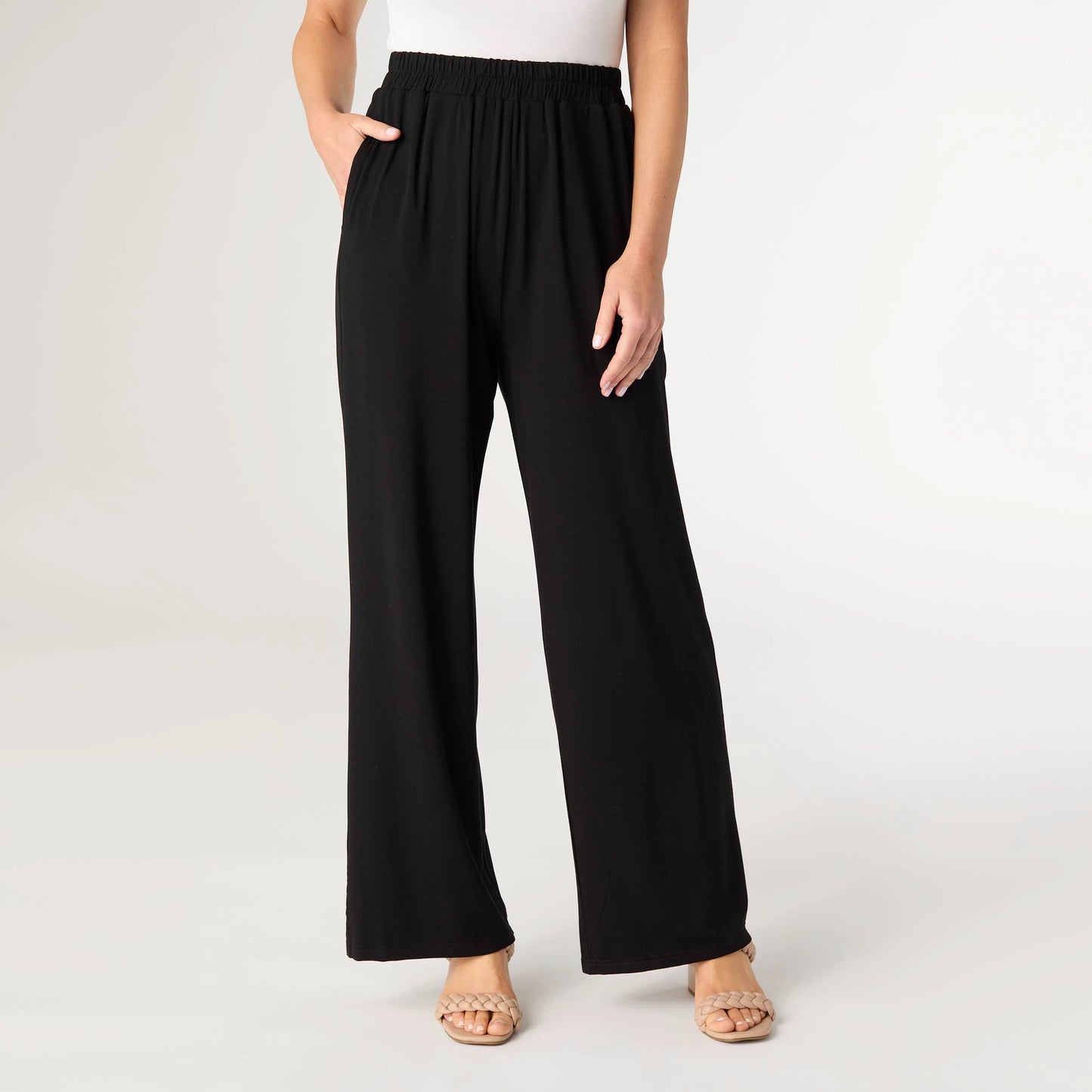 Soft Landing Tank Pants with Pockets