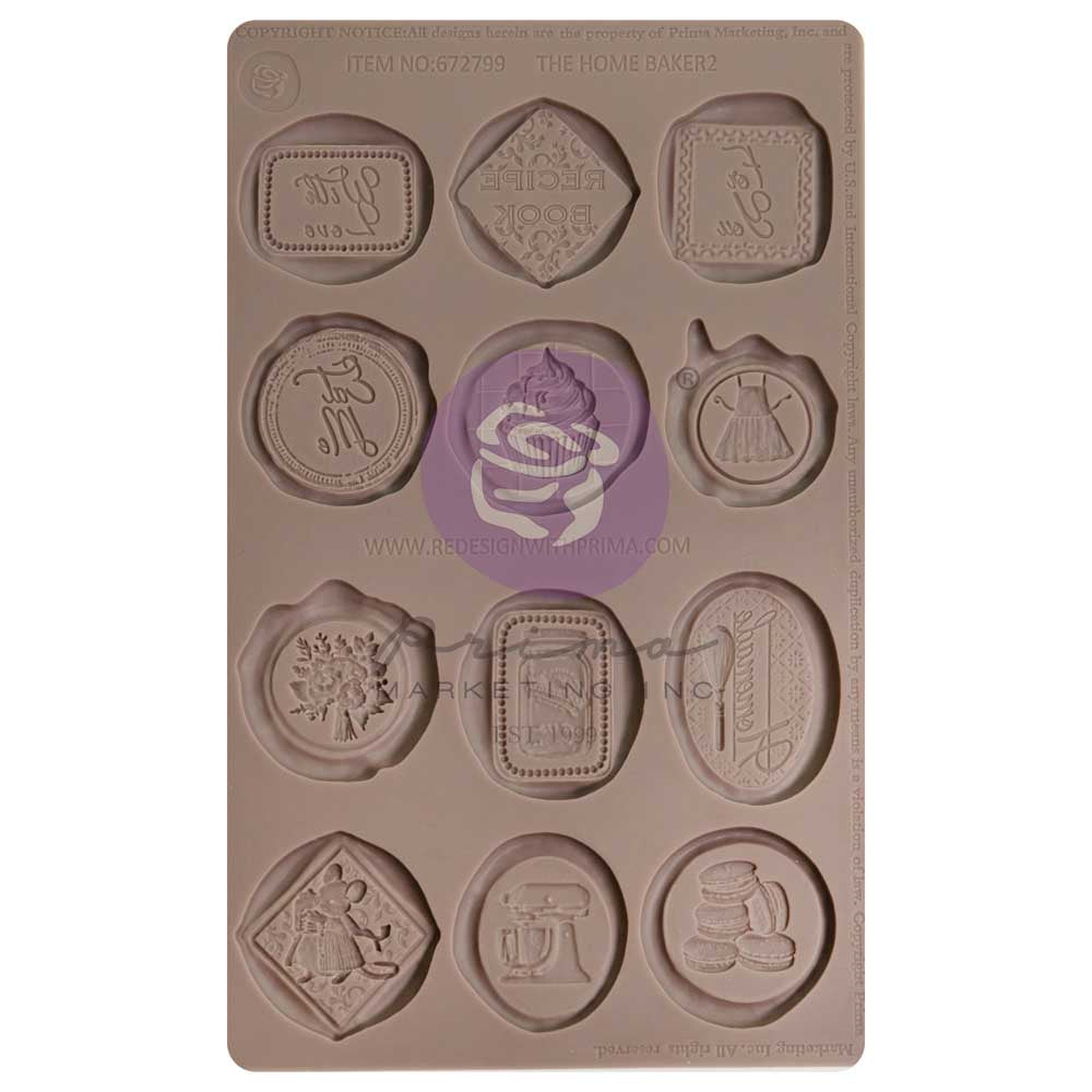 Prima Marketing - The Home Baker Collection Mould - Sweet Seal