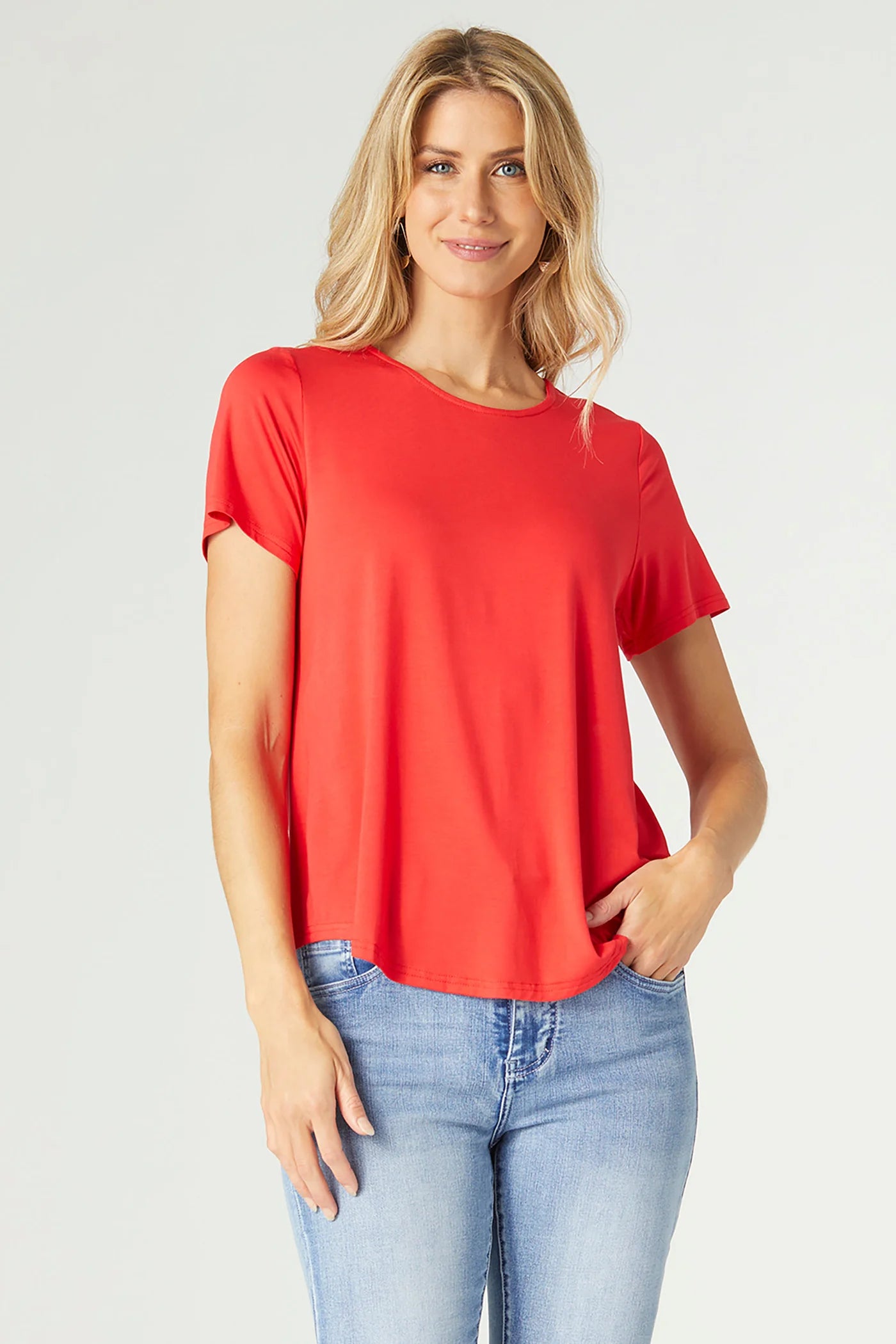 Erin Pleat Back Tee