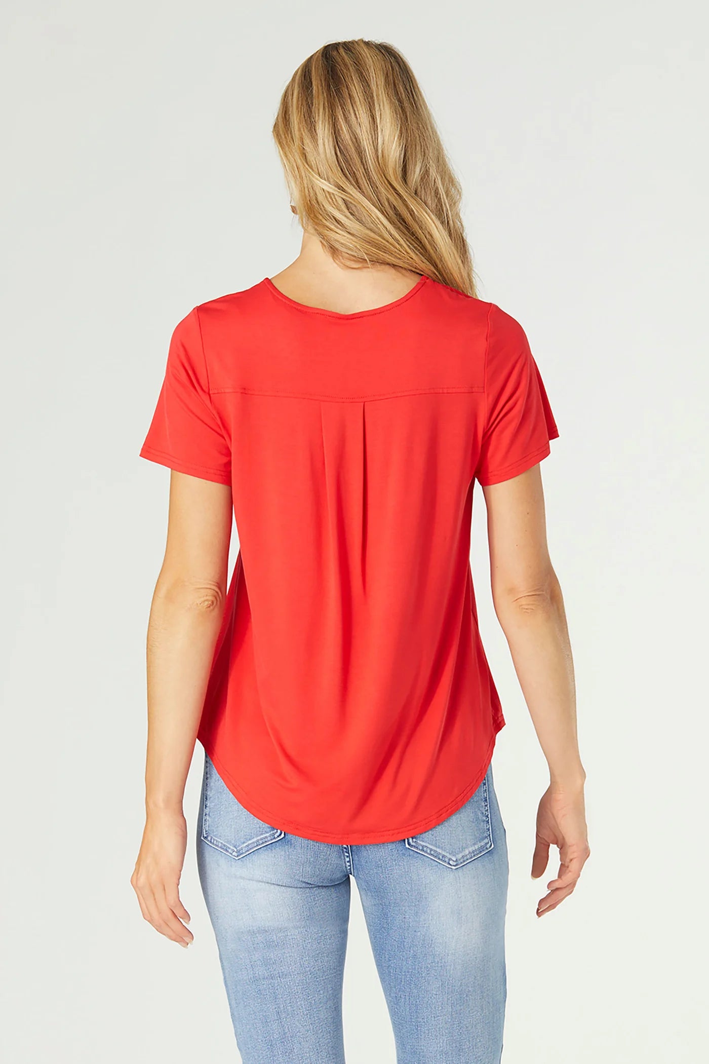Erin Pleat Back Tee