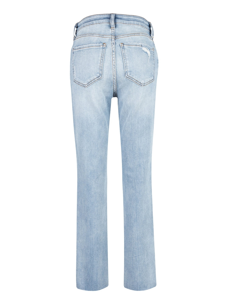 KUT from the Kloth Reese High Rise - Ankle Raw Hem