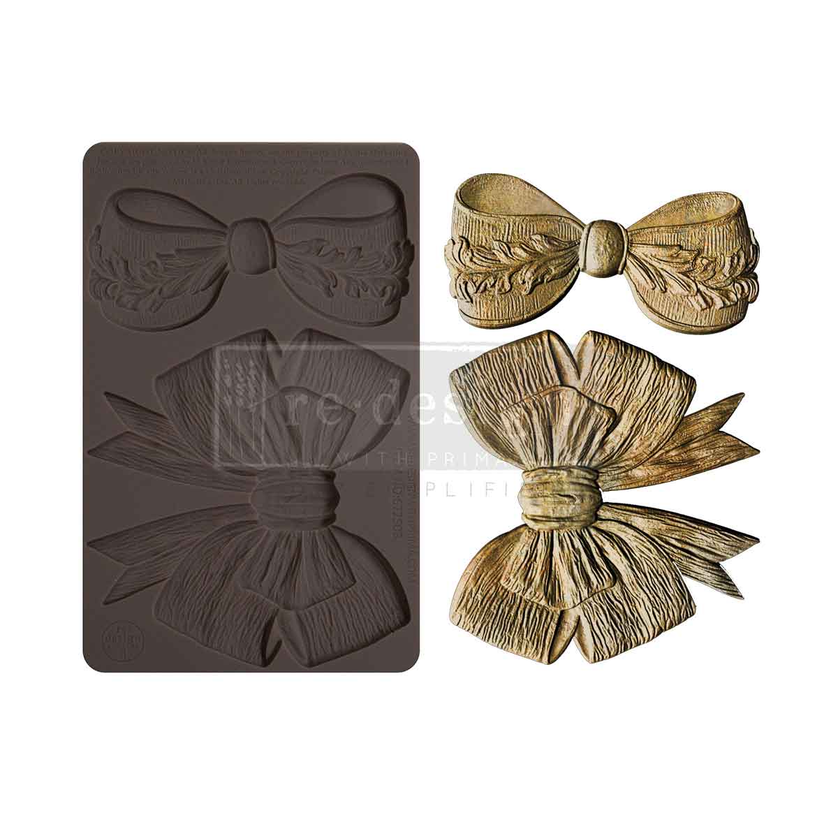 Decor Moulds® - Vintage Opulence Bow
