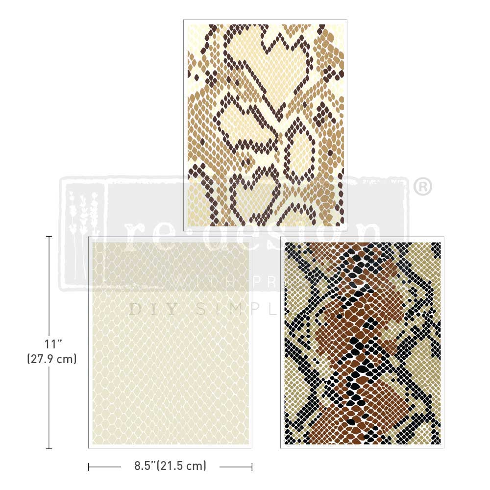 reDesign with Prima Middy Decor Transfer - Wild Textures