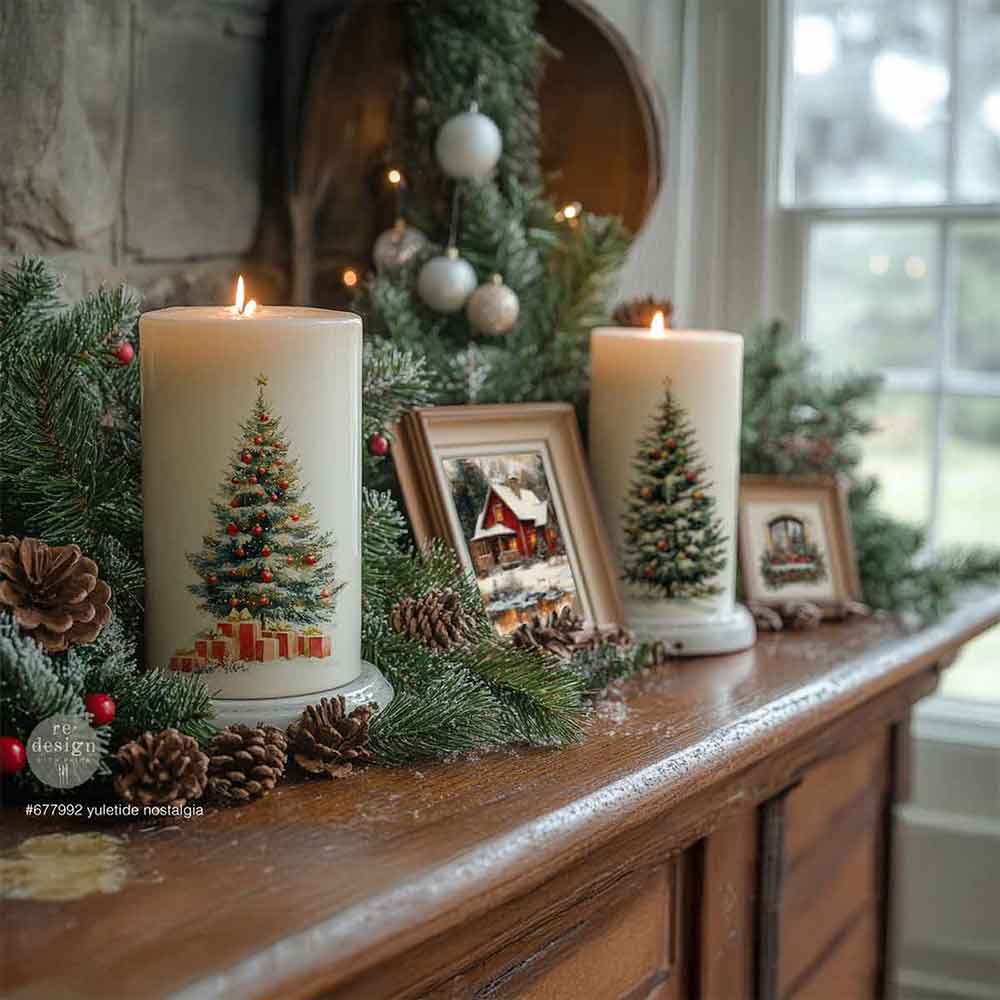 reDesign with Prima Middy Transfers® - Yuletide Nostalgia