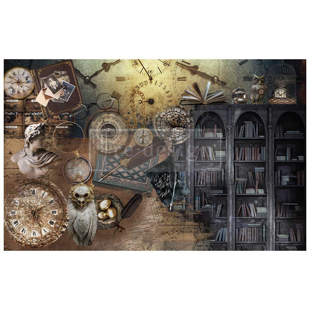 reDesign with Prima Decor A1 Decoupage Fiber Paper - Archival Notes