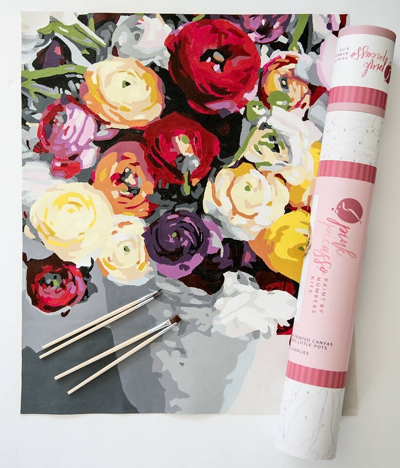 Pink Picasso Paint by Numbers Kit - Petals For Me