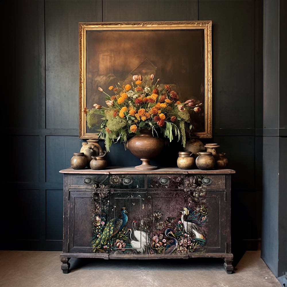 reDesign with Prima Decor A1 Decoupage Fiber Paper - Birds and Blooms