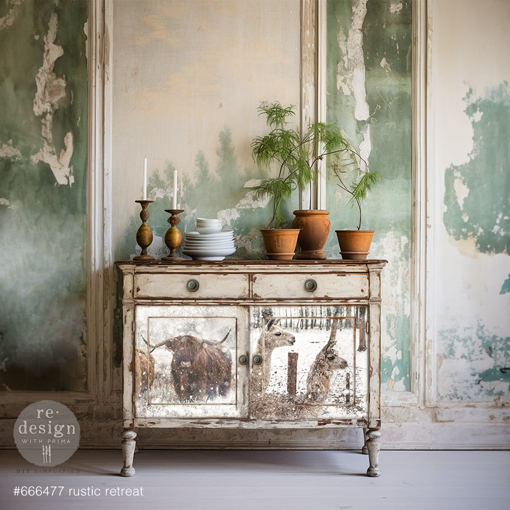 reDesign with Prima Decor Tissue Paper Pack - Rustic Retreat