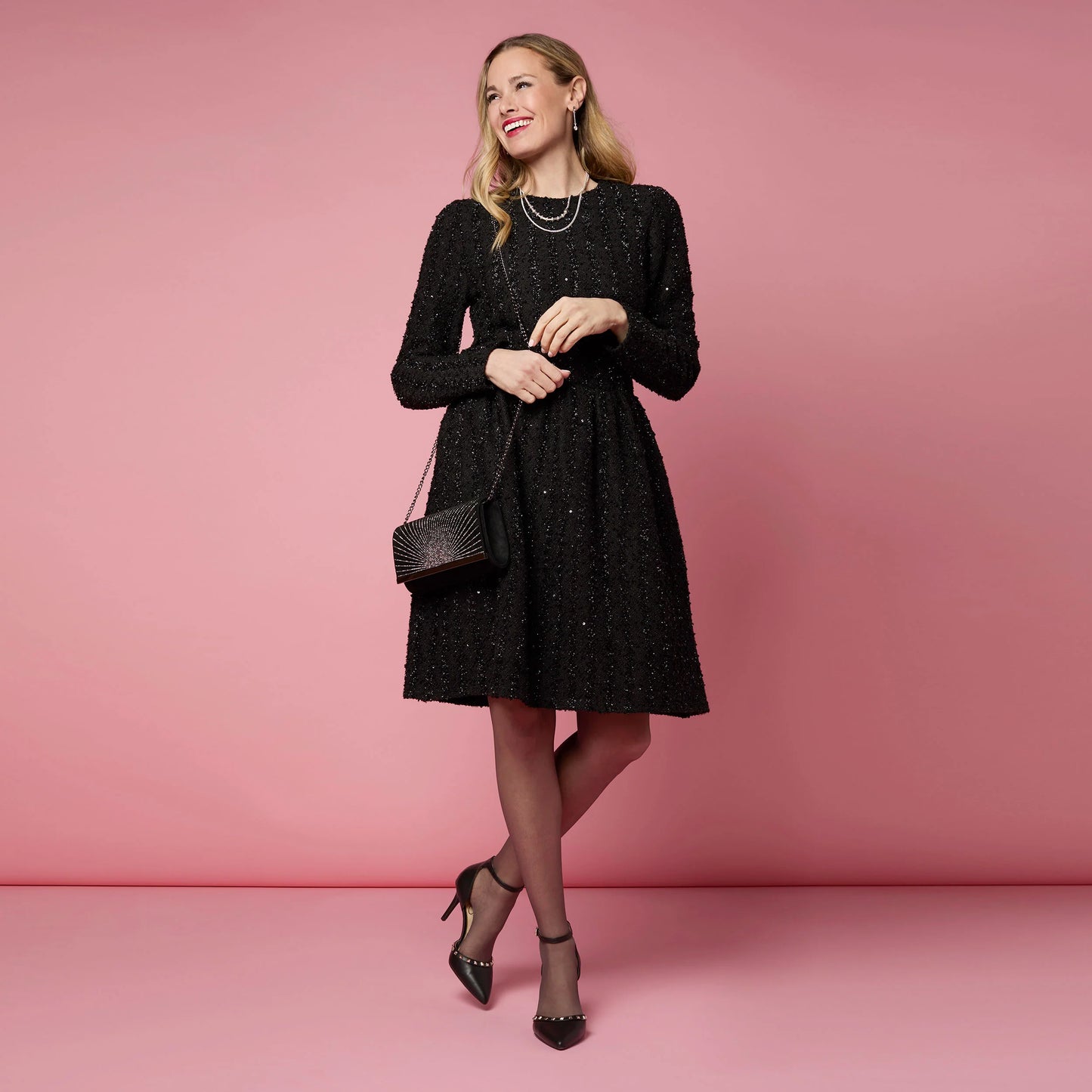 Merri Sparkle Cocktail Dress