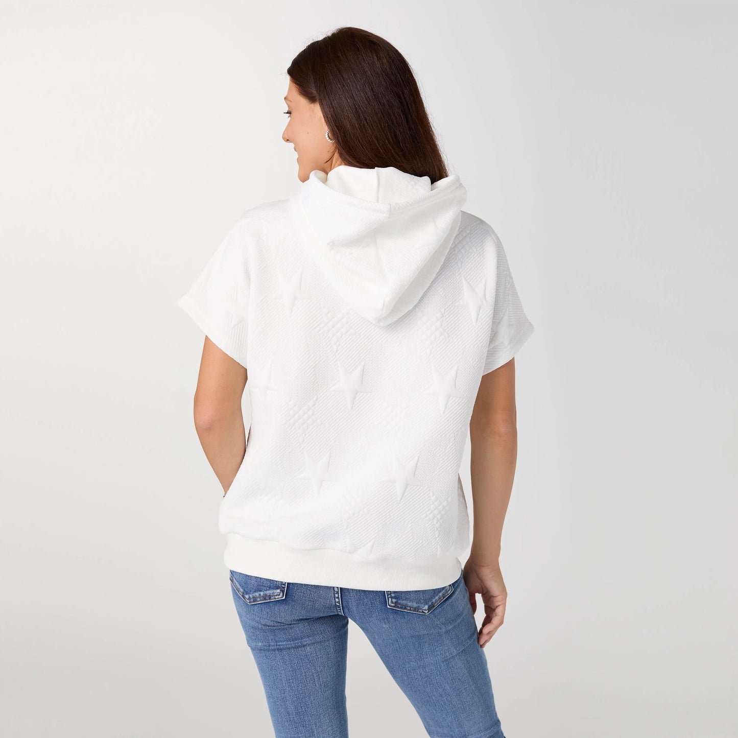 Arianna Short Sleeve Hoodie