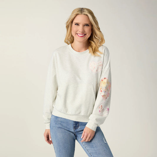 Triple Hearts Sweatshirt