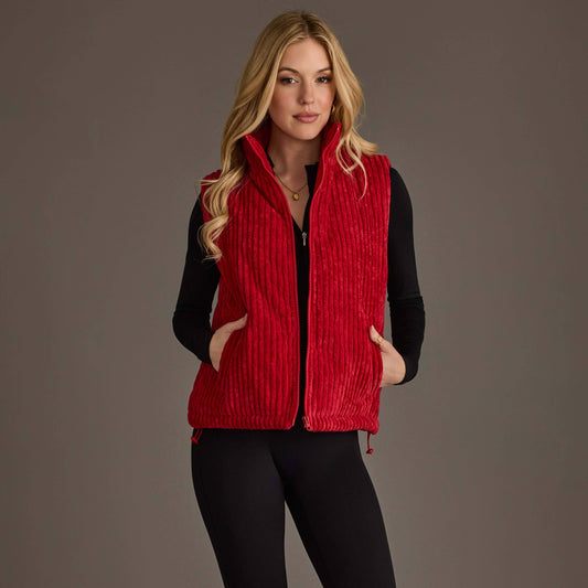 Red Corduroy Vest