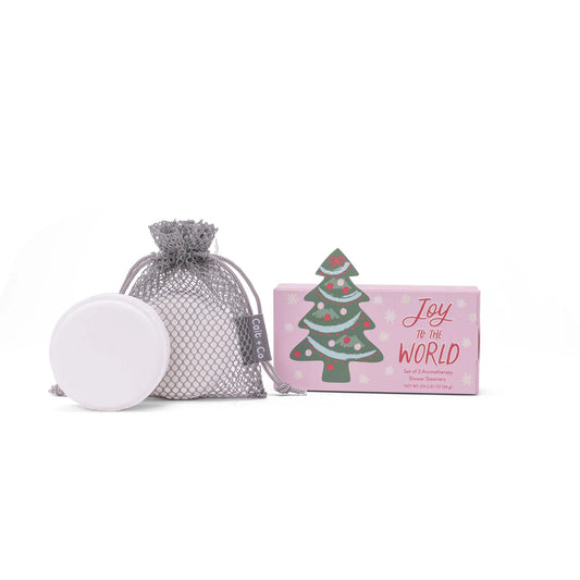 Joy to the World Shower Steamer Gift Set