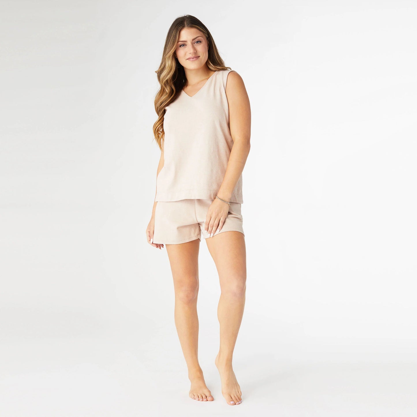 Weekend Brushed Pocket Shorts Set