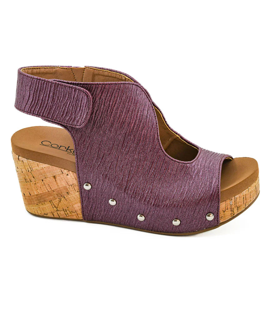 Corky's Footwear Frisky - Merlot