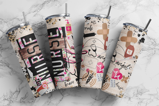 Nurse Life Skinny Tumbler