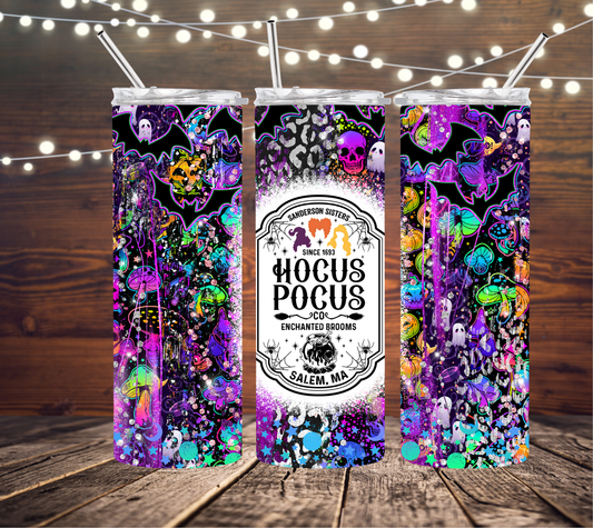 Hocus Pocus Halloween Salem, MA 20oz Skinny Tumbler