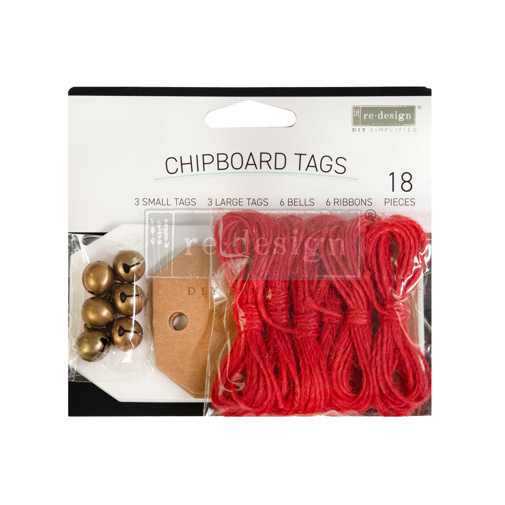 reDesign with Prima Chipboard Tags