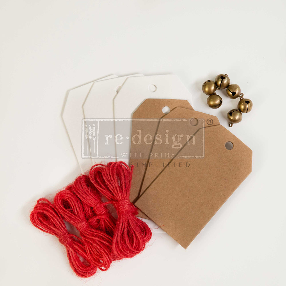 reDesign with Prima Chipboard Tags