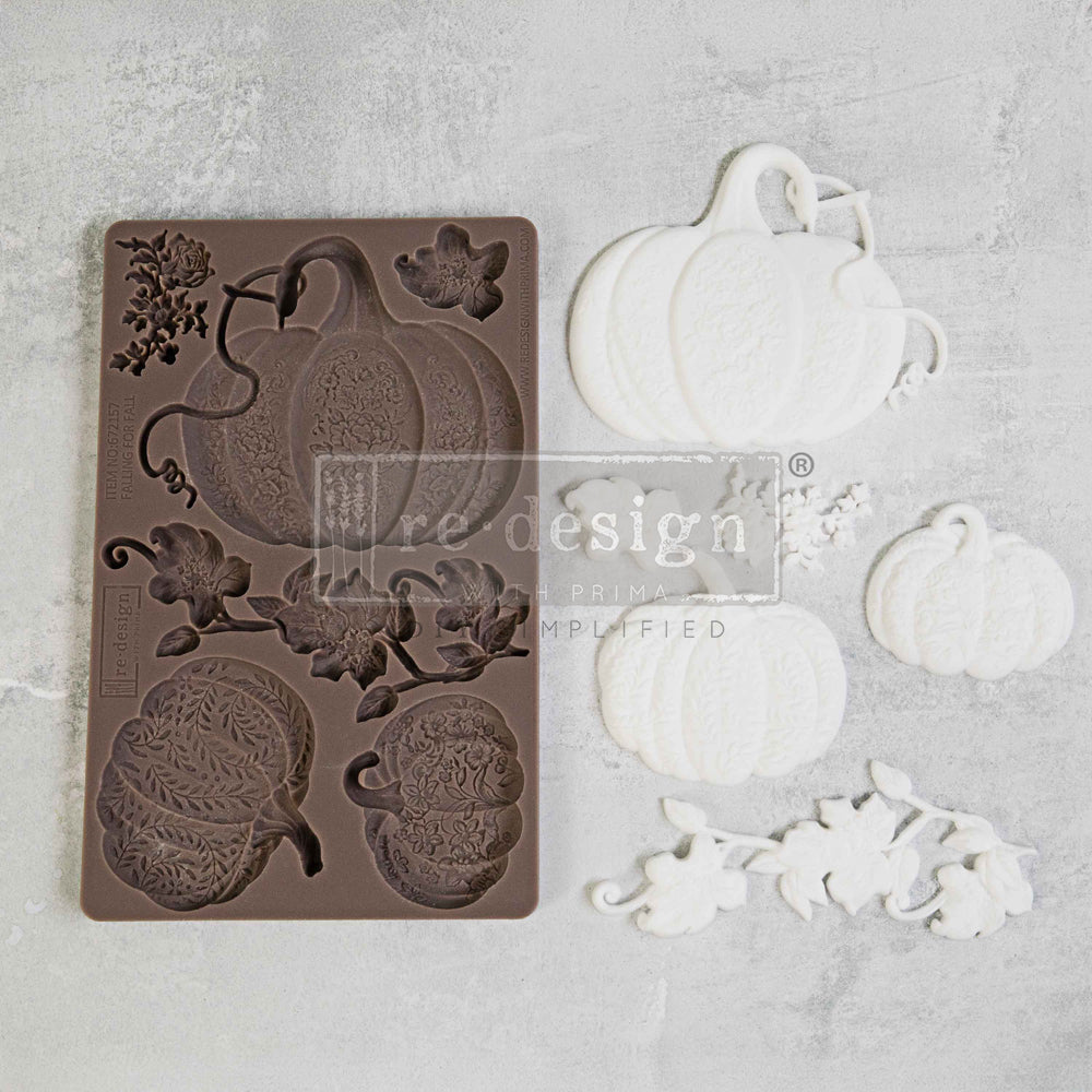 reDesign with Prima Decor Mould - Falling for Fall