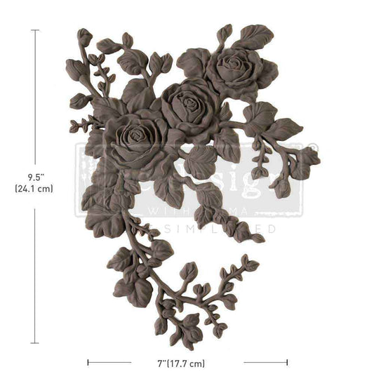 Decor Poly - Velvet Cascade Left
