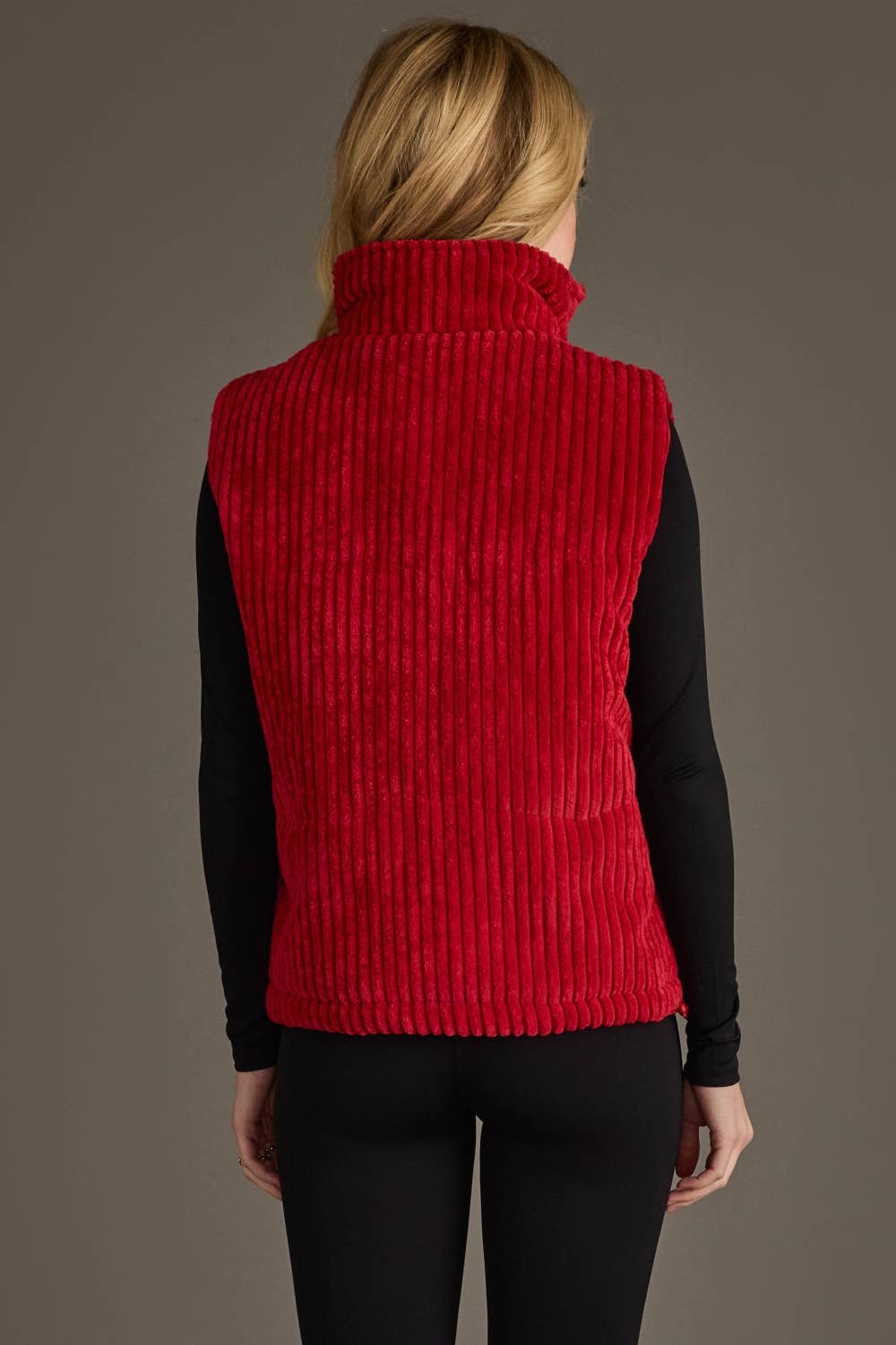 Red Corduroy Vest