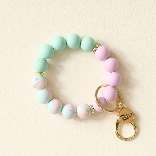 Hands-Free Keychain Wristlet - Hoppy Spring