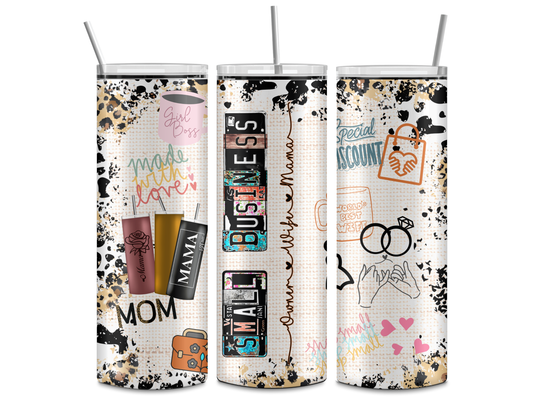 Small Business Owner - Boss 20oz Skinny Tumbler
