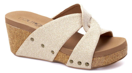 Corky's Footwear Bonny - Gold Shimmer