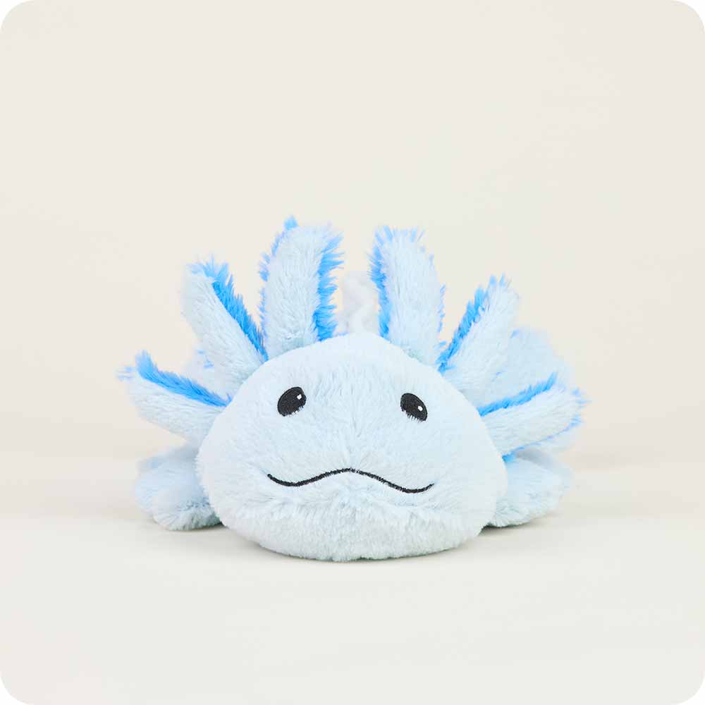 Warmies Stuffed Animals: Blue Axolotl