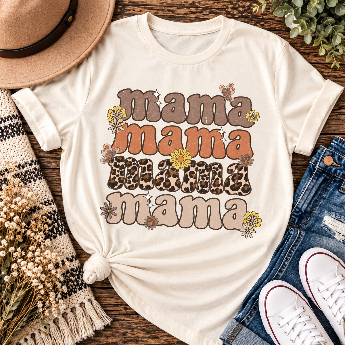 Retro Mama Graphic Tee