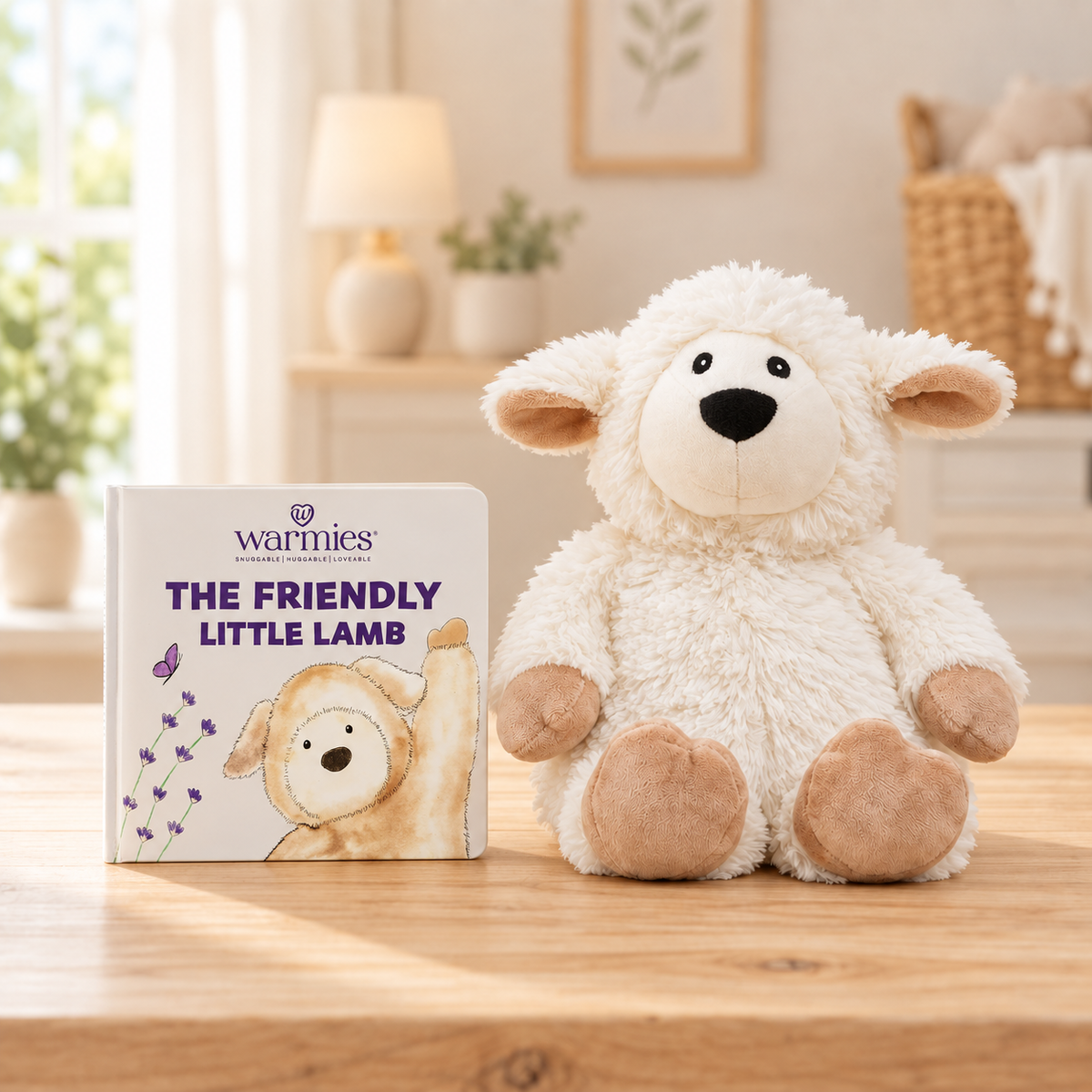 Warmies Gift Set: The Friendly Little Lamb
