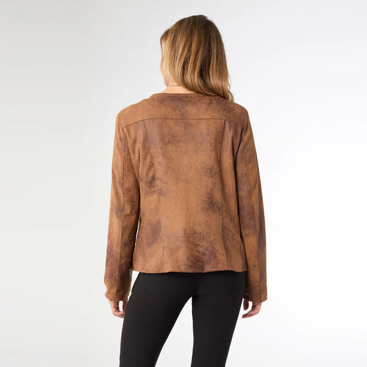 Elway Faux Leather Jacket