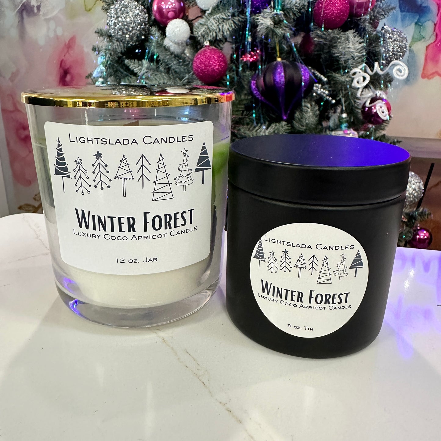 Exclusive Boutique Candles - Winter Scents