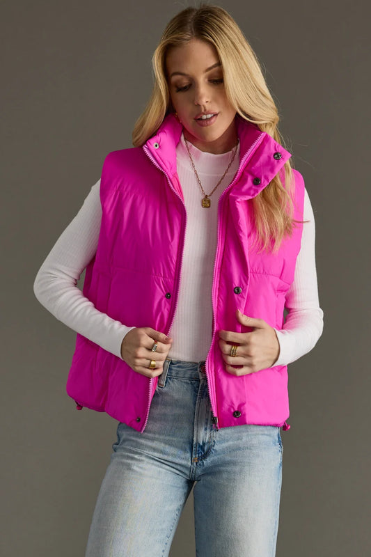 Hot Pink World Traveler Vest