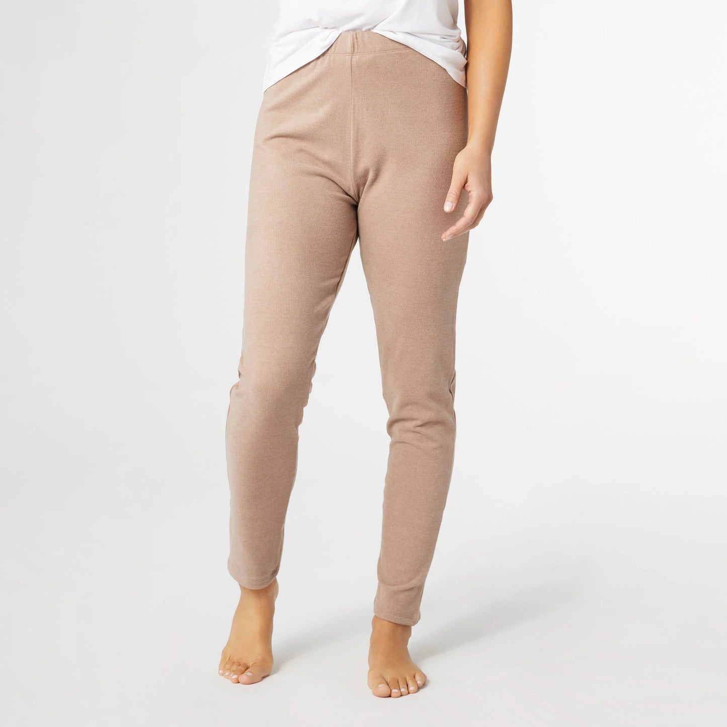 Weekend Brushed Legging -Sand