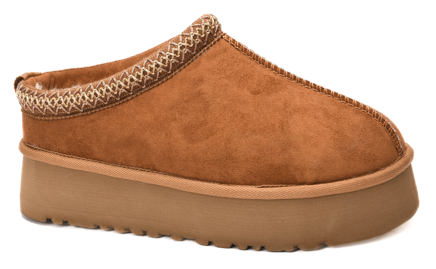 Corky's Footwear Pillow Talk - Tobacco Faux Suede