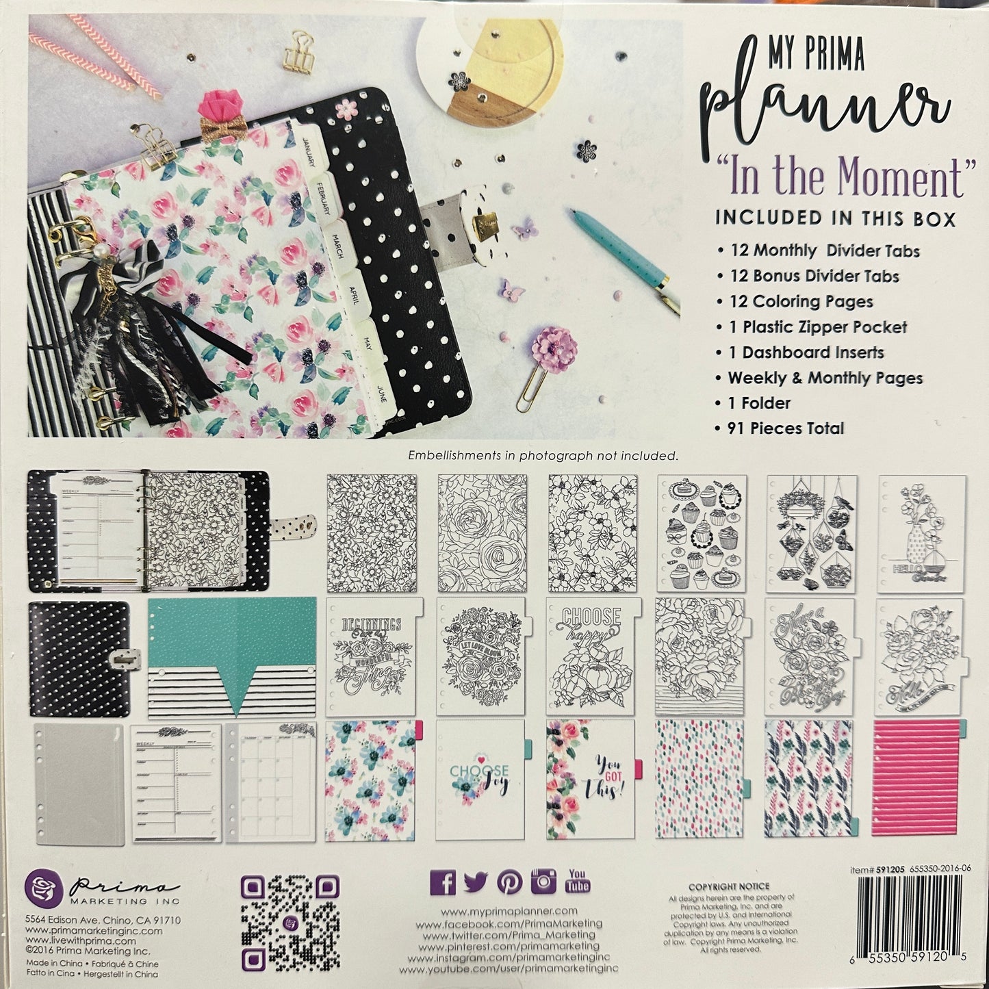 My Prima Planner - In the Moment