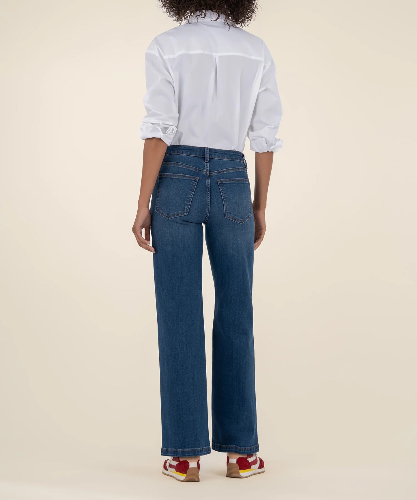 KUT from the Kloth Jean High Rise Wide Leg