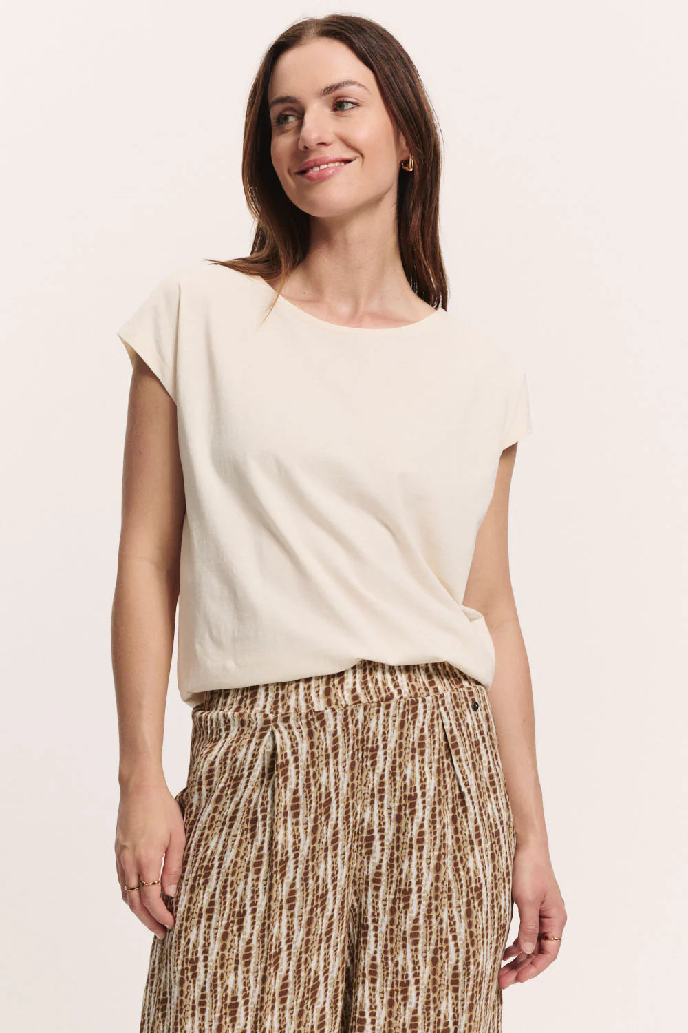 Jessica Organic Cotton Jersey Shirt