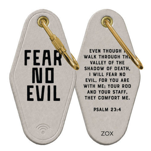 ZOX Interactive Bible Keychains - Fear No Evil