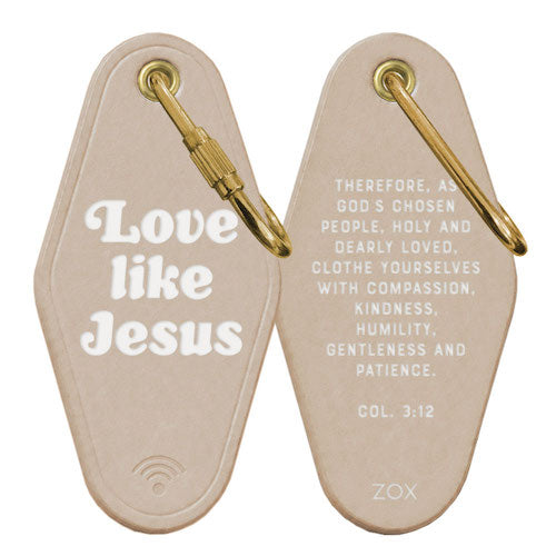 ZOX Interactive Bible Keychains - Love Like Jesus