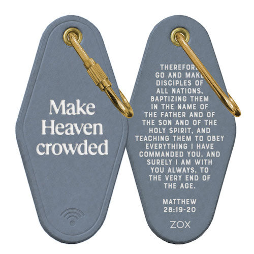 ZOX Interactive Bible Keychains - Make Heaven Crowded
