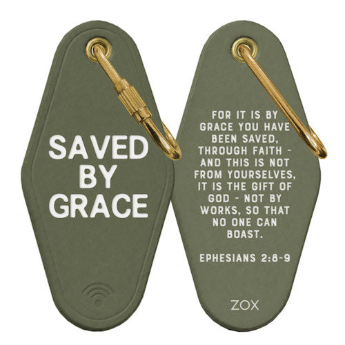 ZOX Interactive Bible Keychains - Saved by Grace