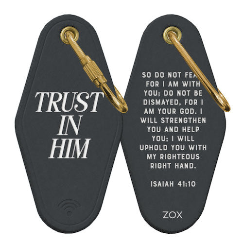 ZOX Interactive Bible Keychains - Trust In Him