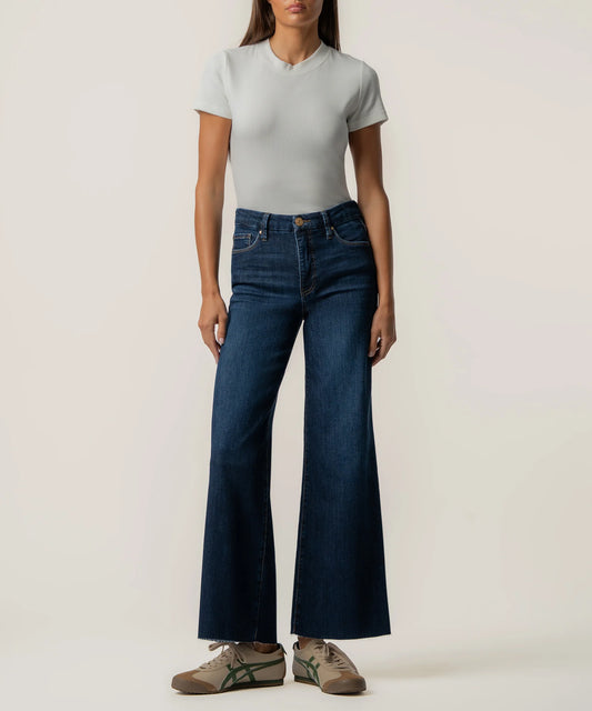 KUT from the Kloth Meg Wide Leg - Innoxious Dark Wash