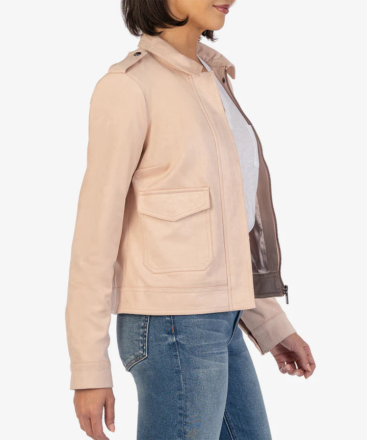 KUT from the Kloth - Alena Faux Suede Jacket