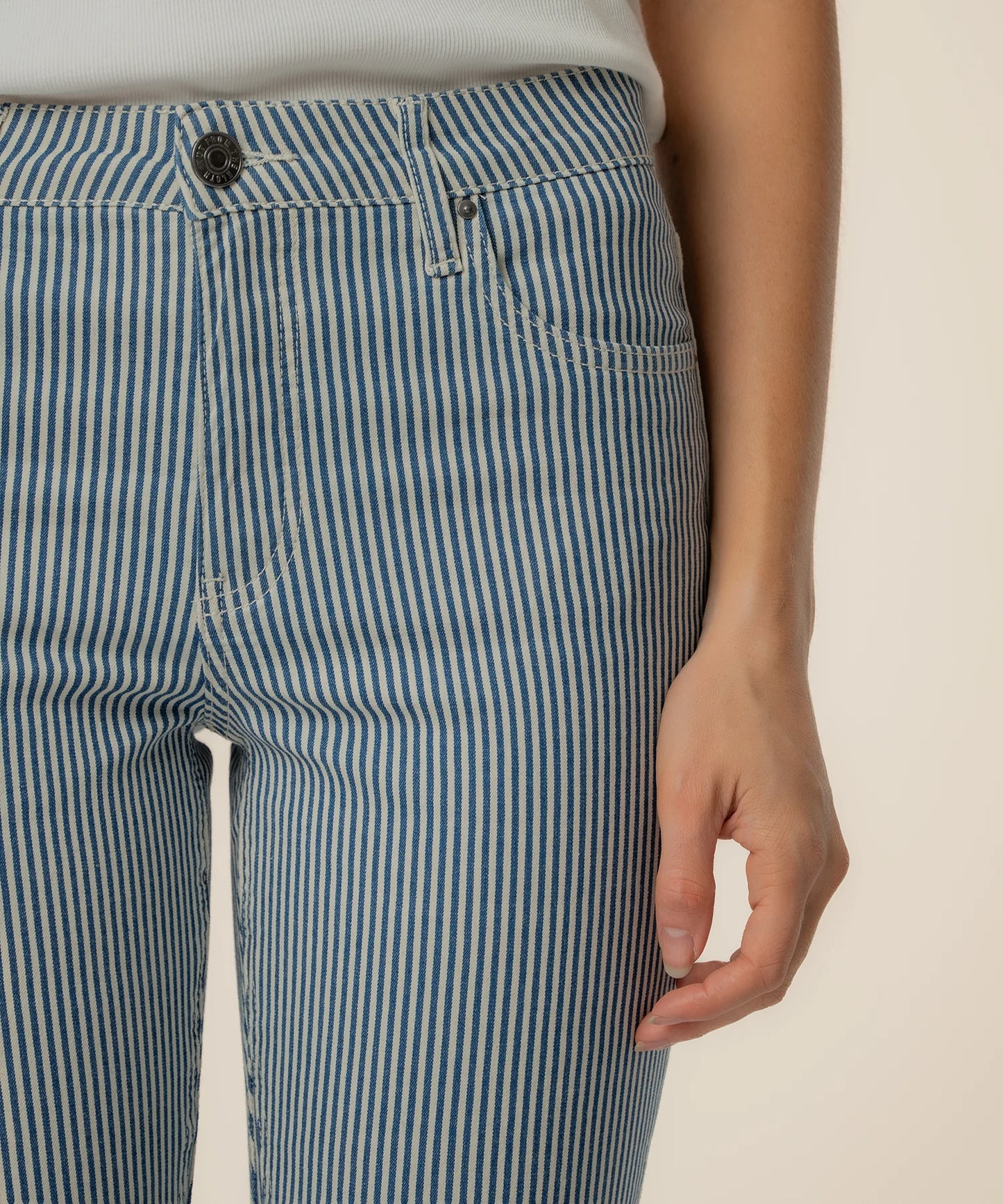 KUT from the Kloth Kelsey - Navy Stripe